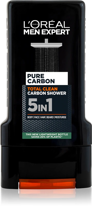 Gel de Dus pentru Barbati - L'OREAL MEN EXPERT GEL DUS 400ML CARBON