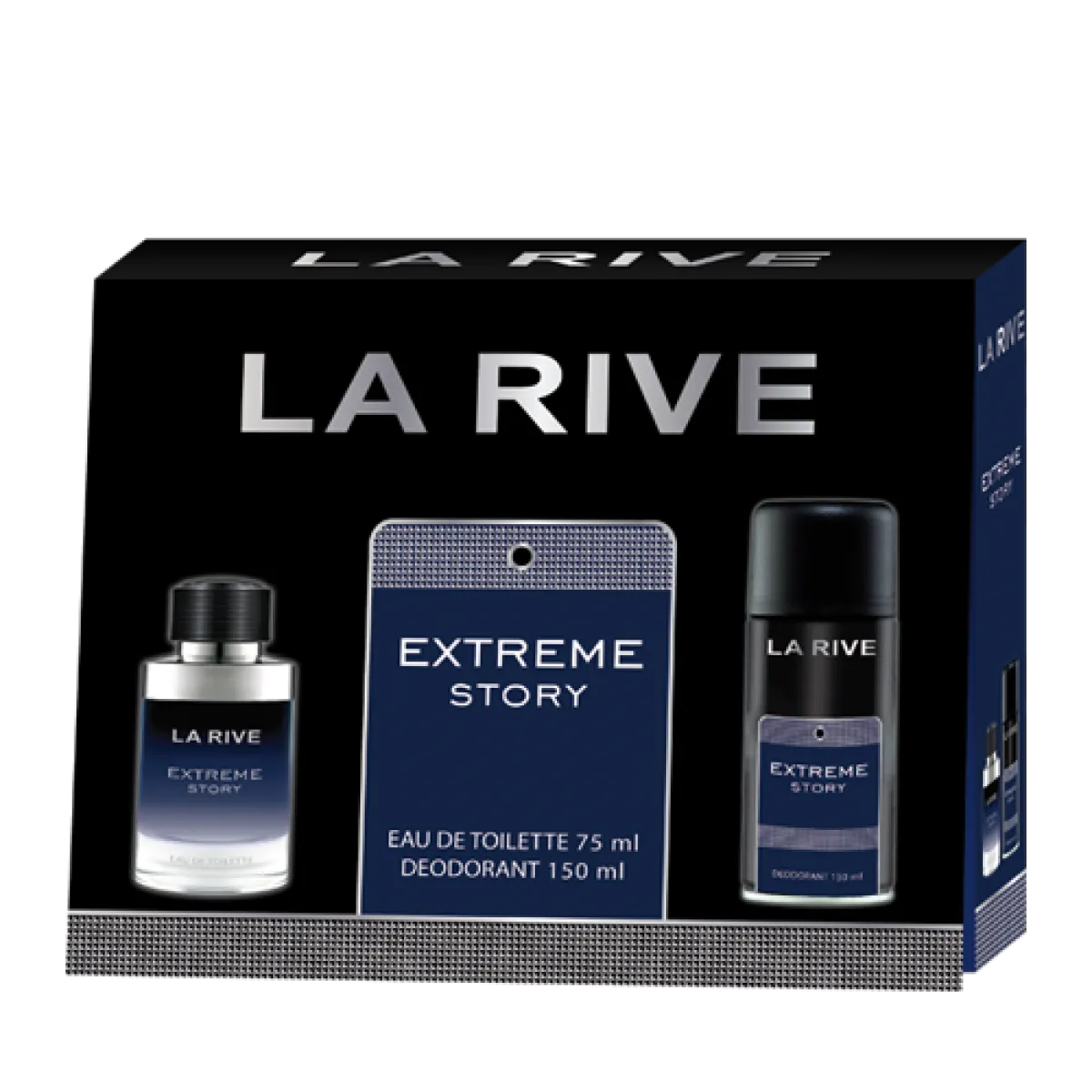 Ingrijire Personala - La Rive Set Cadou For Men Extreme Story (edt 75ml+deo 150ml)