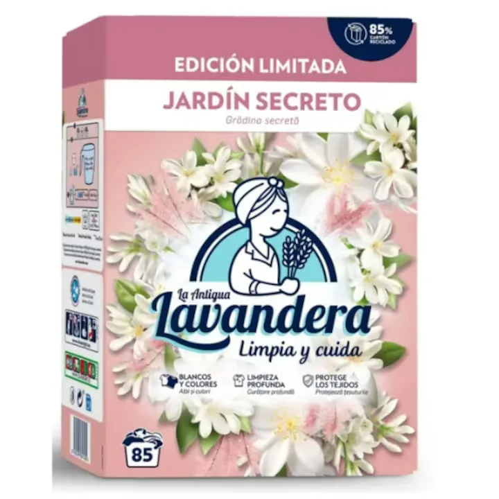 Detergent Rufe - LAVANDERA DETERGENT RUFE AUTOMAT 85SP 4.675KG JARDIN SECRETO
