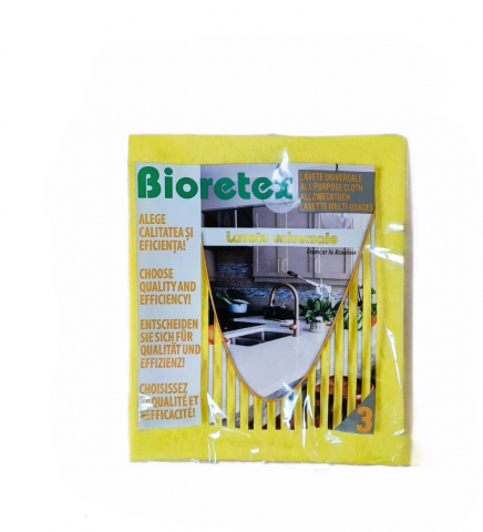 Lavete si Bureti - Lavete Universale, Bioretex, 3 buc
