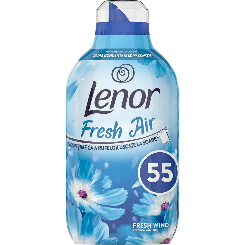 Balsam Rufe Uscate - LENOR BALSAM RUFE 770ML FRESH AIR MOONLIGHT 55 SPALARI