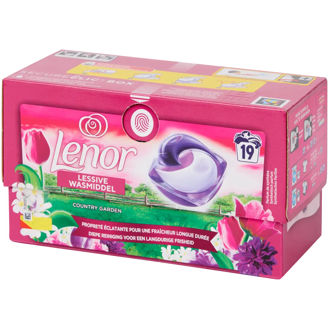 Detergent Rufe - LENOR DETERGENT CAPSULE 19BUC COUNTRY GARDEN