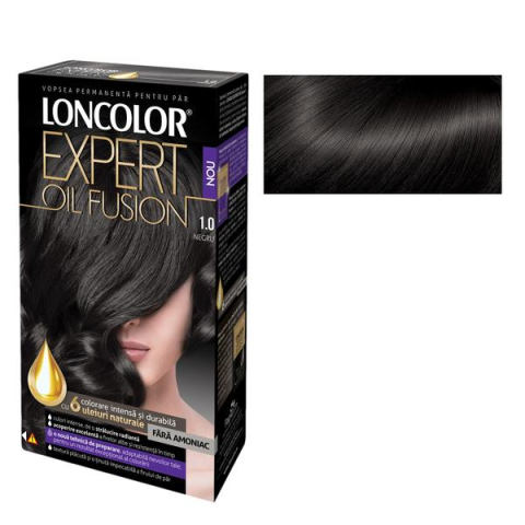 Vopsea de Par - LONCOLOR EXPERT OIL FUSION VOPSEA PAR 1 NEGRU
