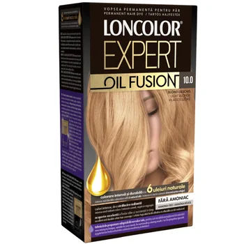 Vopsea de Par - LONCOLOR EXPERT OIL FUSION VOPSEA PAR 10 BLOND DESCHIS