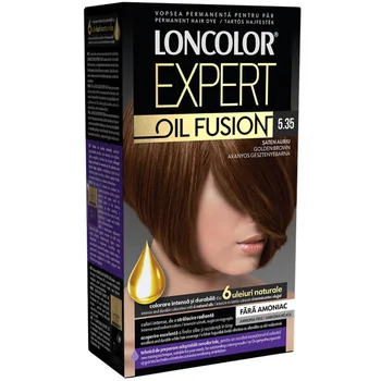 Vopsea de Par - LONCOLOR EXPERT OIL FUSION VOPSEA PAR 5.35 SATEN AURIU