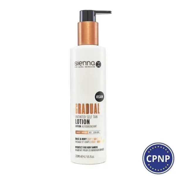 Produse Cosmetice Premium - Lotiune Autobronzanta Graduala Sienna X (200 ml)