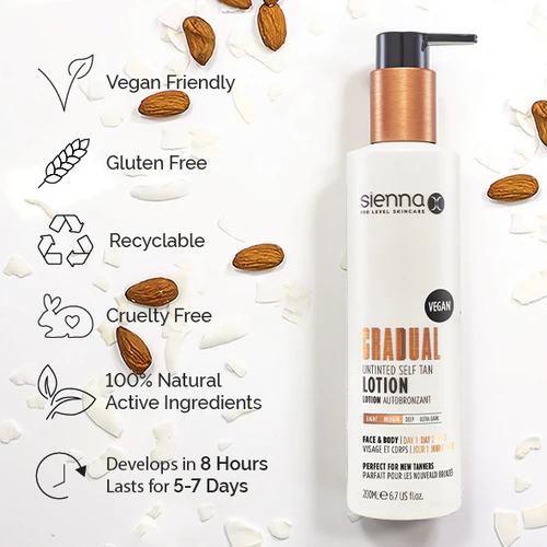 Lotiune Autobronzanta Graduala Sienna X (200 ml) [2]