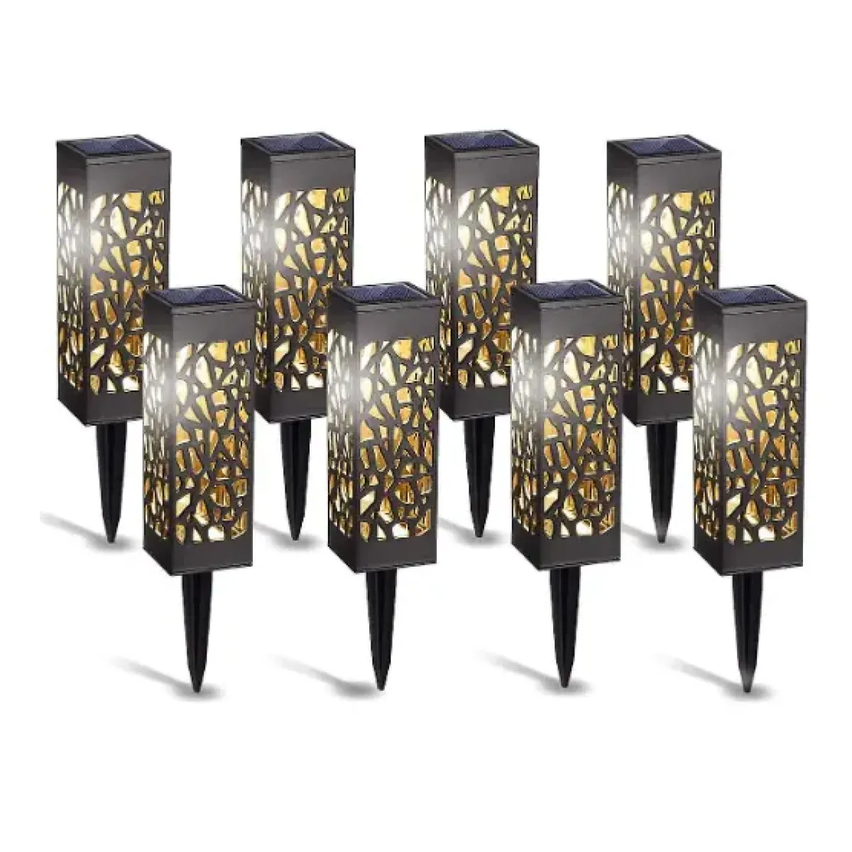 Lampi solare - Lve Lampa Solara Exterior Set 8buc 54-12
