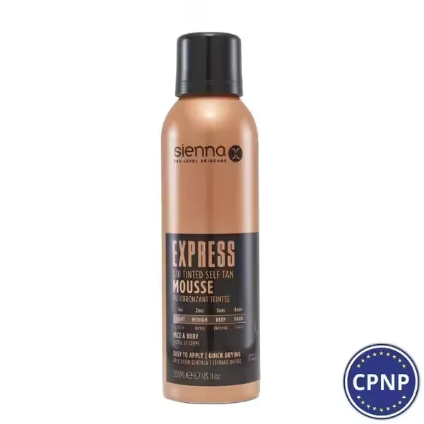 Produse Cosmetice Premium - Mousse Autobronzant Sienna X – Express (200 ml)