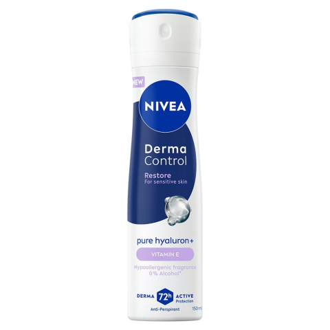 Ingrijire Personala - NIVEA ANTIPERSPIRANT DEO 250ML DERMA CONTROL RESTORE