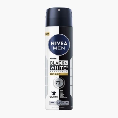 Ingrijire Personala - NIVEA ANTIPERSPIRANT DEO 250ML INVISIBLE BW EPIC NIGHT