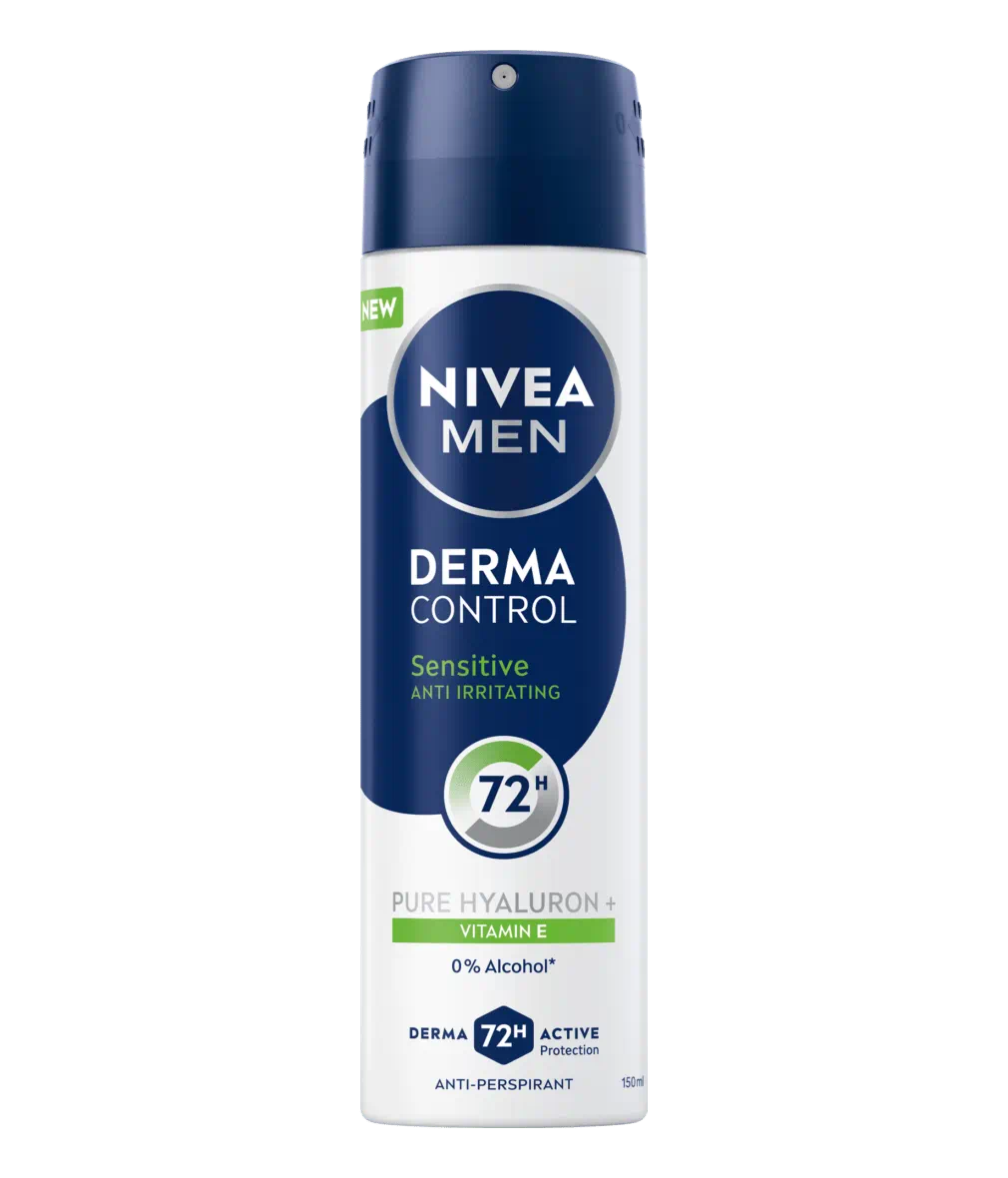 Ingrijire Personala - NIVEA ANTIPERSPIRANT DEO 250ML MEN DERMA CONTROL SENSITIVE