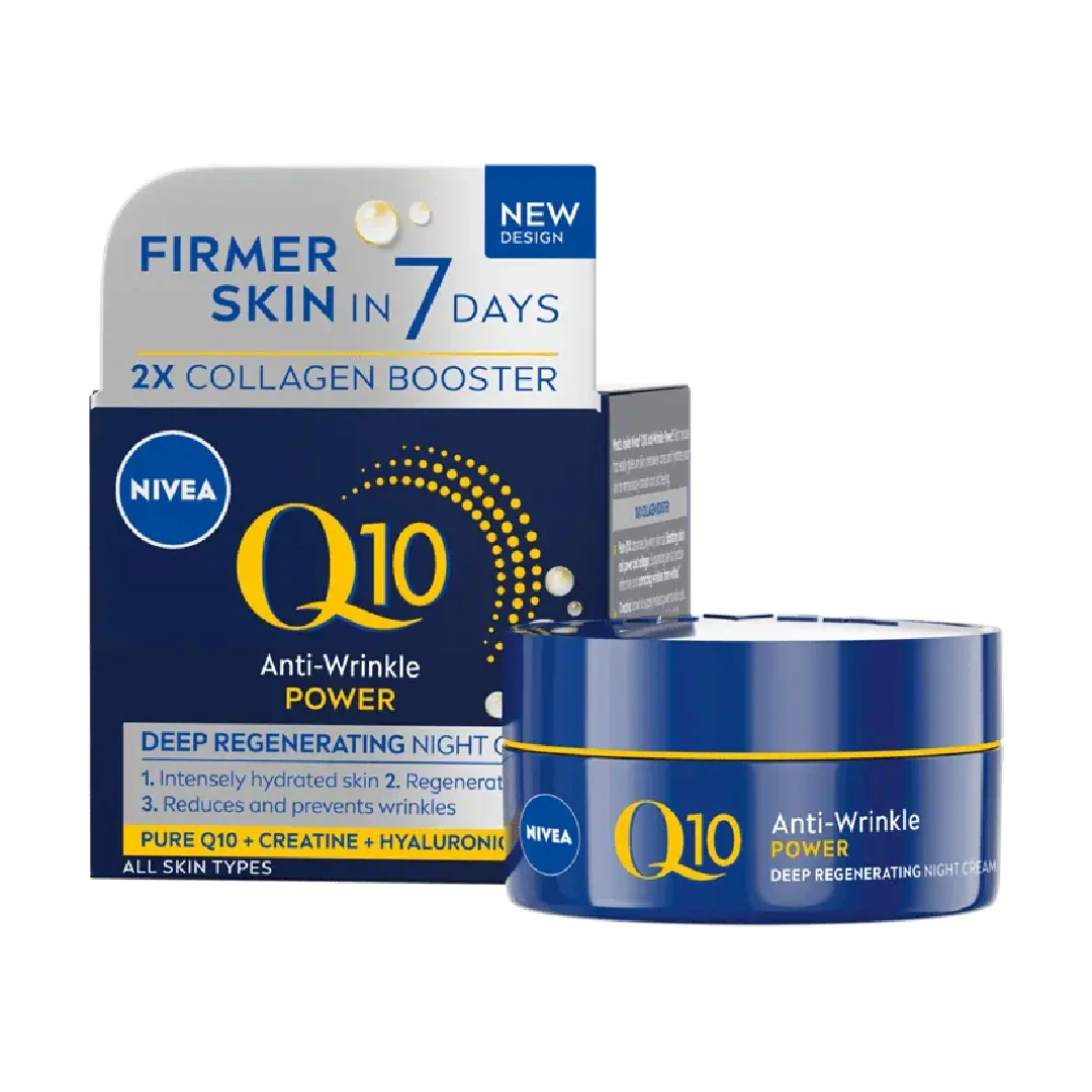 Ingrijire Personala - NIVEA CREMA FATA 50ML Q10 ANTIRID POWER REGENERATING NOAPTE