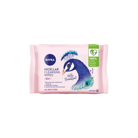 Servetele Demachiante - NIVEA SERVETELE UMEDE DEMACHIANTE 25BUC 3 IN 1 APA MICELARA
