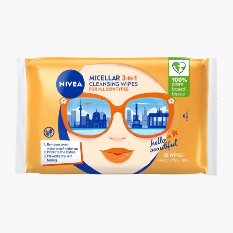 NIVEA SERVETELE UMEDE DEMACHIANTE 25BUC 3IN1 DIVERSE SORTIMENTE [1]