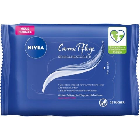 Servetele Demachiante - NIVEA SERVETELE UMEDE DEMACHIANTE 25BUC CREME CARE