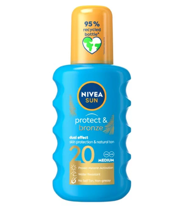 Ingrijire Personala - NIVEA SUN 200ML SPRAY PROTECT&BRONZE SPF20