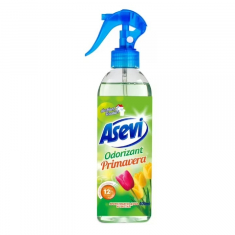 Odorizante Spray - Odorizant Camera & Tesaturi, Asevi, Primavera, 400 ml