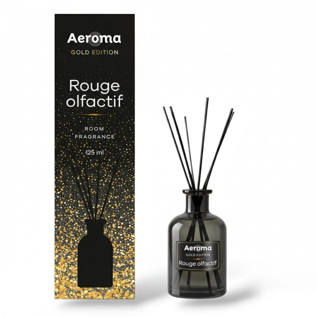 Odorizante cu Betisoare - Odorizant de Camera, Aeroma Luxury,  Rouge Alfactif, 150 ml