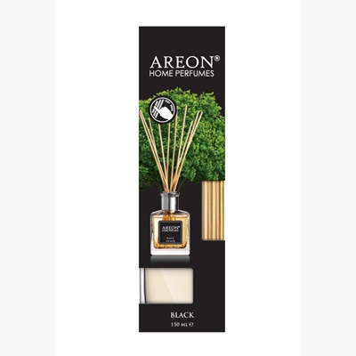Odorizante cu Betisoare - Odorizant de Camera, Areon, Black, 150 ml