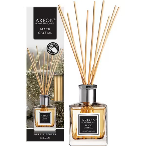 Odorizante cu Betisoare - Odorizant de Camera, Areon, Black Crystal, 150 ml