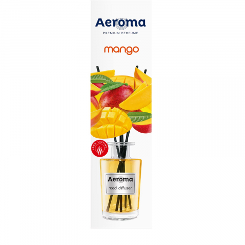 Odorizante Camera - Odorizant de Camera cu Betisoare, Aeroma, Mango, 100 ml