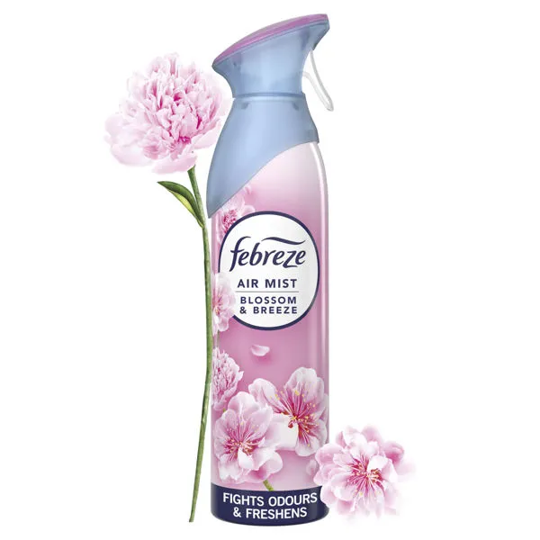 Odorizant de Camera, Febreze, Air Mist, Blossom & Breeze, Spray, 185 ml [2]