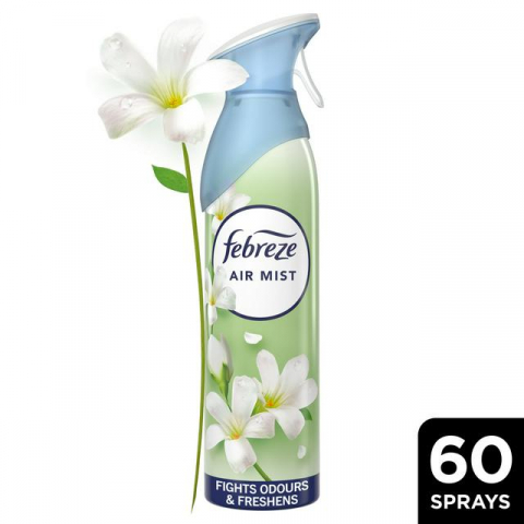 Odorizant de Camera, Febreze, Air Mist, White Jasmine, Spray, 185 ml [1]
