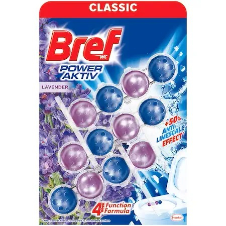 Odorizante WC - Odorizant WC, Bref, Power Aktiv Lavanda, 3x50g