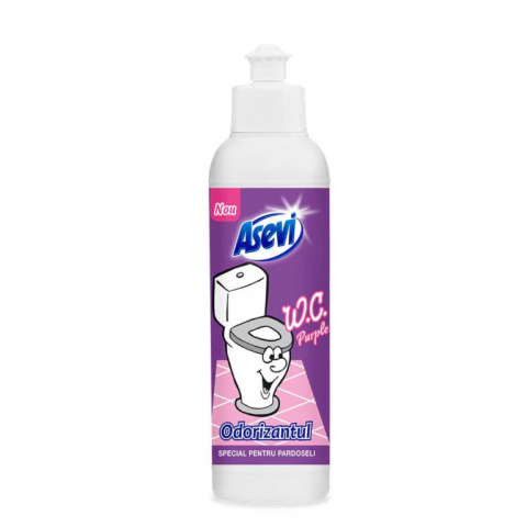 Odorizante WC - Odorizant Lichid Pentru Baie si WC, Asevi, Purple, 200 ml