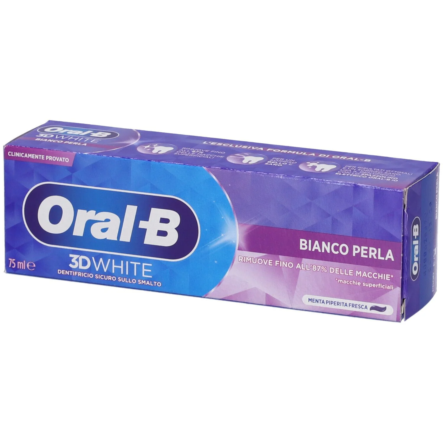 Pasta de Dinti - ORAL B PASTA DINTI 75ML 3D WHITE BIANCO PERLA