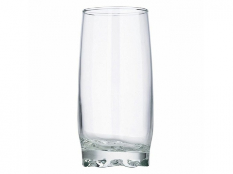 Pahare din Sticla, Transparente, Long Drink, Lav, Adora, 390 ml, Set 6 buc [0]