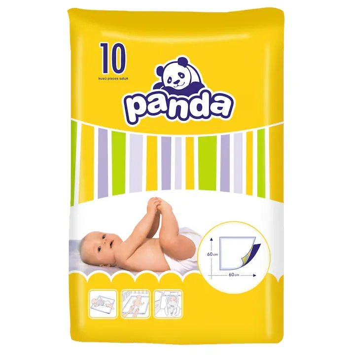 Scutece pentru Copii - PANDA PROTECTIE PAT 60X60CM 10BUC