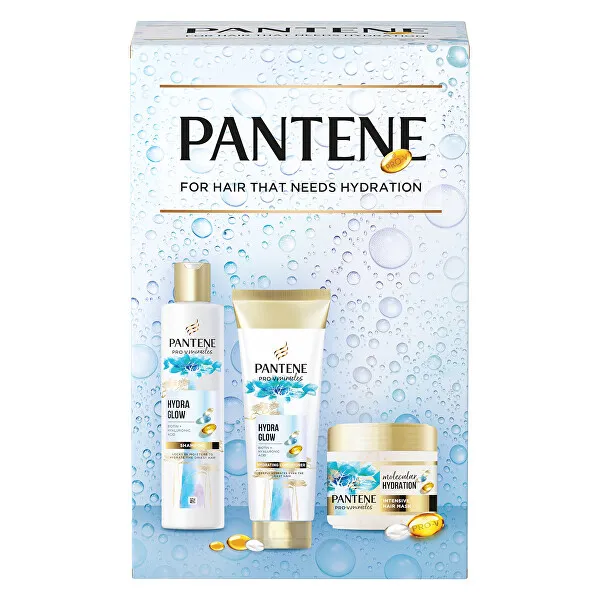 Sampon - PANTENE CASETA CADOU (SAMP250ML+BALS160ML+MASCA300ML) HYDRA GLOW