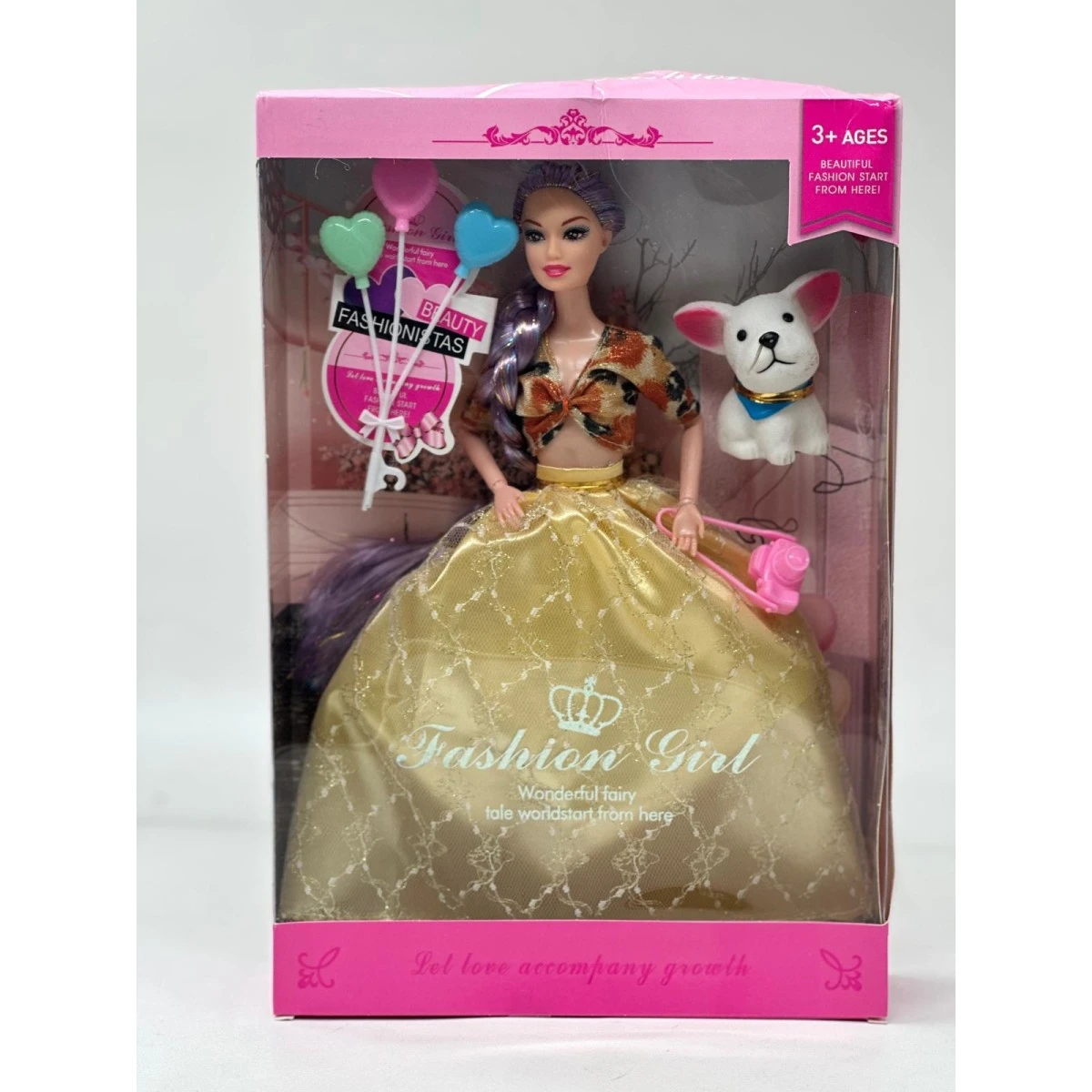 Jucarii copii - Papusa Cu Rochie De Seara Si Ccesorii 3+