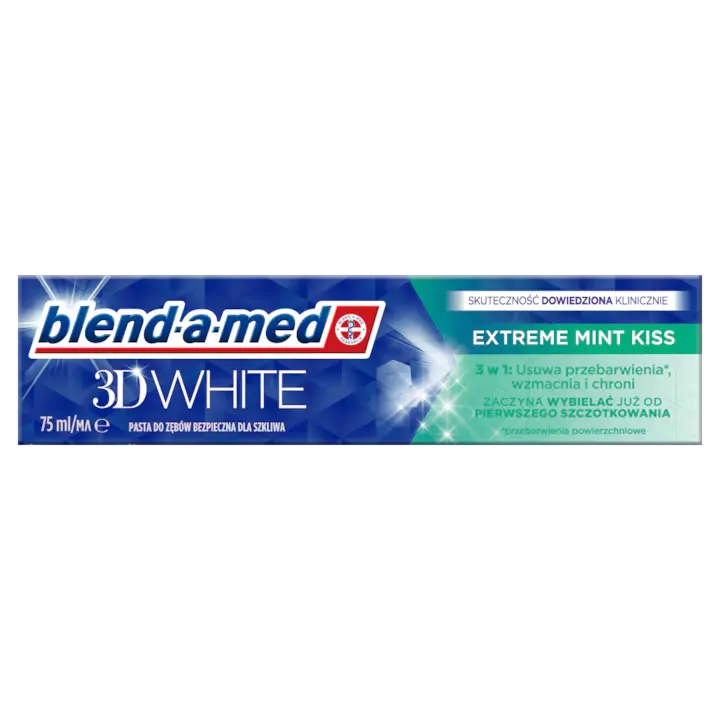 Pasta de Dinti - BLEND A MED PASTA DINTI 75ML 3D EXTREME MINT KISS