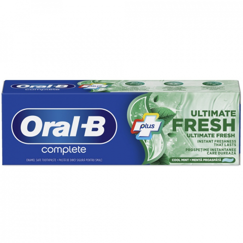 Pasta de Dinti - Pasta de Dinti, Oral B, Complete, Ultimate Fresh, 75 ml