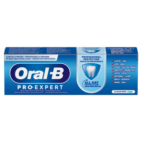 Pasta de Dinti - Pasta de Dinti, Oral B, Professional Protecion, 75 ml