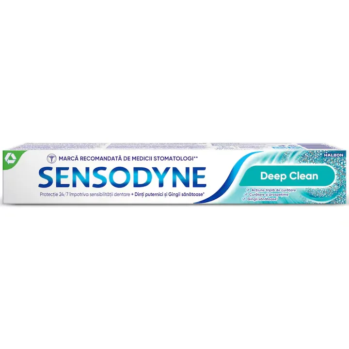 Pasta de Dinti - Pasta de Dinti, Sensodyne, Deep Clean, 75 ml