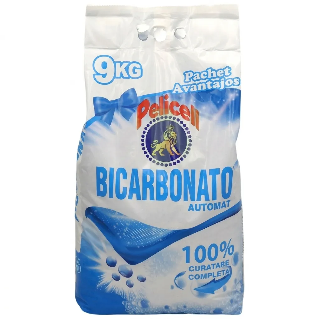 Detergent Rufe - PELICELL DETERGENT RUFE AUTOMAT 9KG BICARBONAT 120SPALARI