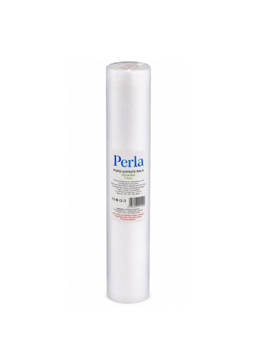 Pungi Alimentare - PERLA PUNGI PENTRU VIDAT GOFRATE ROLA 25X600CM