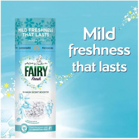 Perle Parfumate, Fairy Beads, Non Bio In-Wash Scent Booster, Lapte de Migdale si Miere de Manuka, 245g [1]