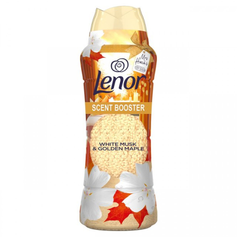 Perle Parfumate - Perle Parfumate, Lenor Beads, Fabric Enhancer Hinch Cosy, White Musk & Golden Maple, 570g