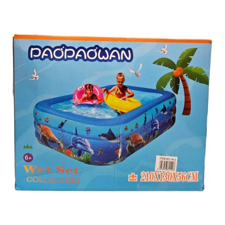 PISCINA GONFLABILA 210X130X56CM