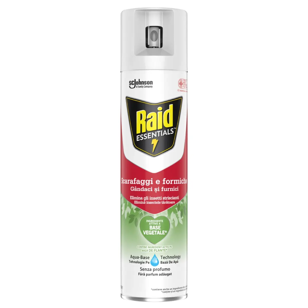 Insecticid si Repelant - RAID ESSENTIALS INSECTICID 400ML GANDACI FURNICI
