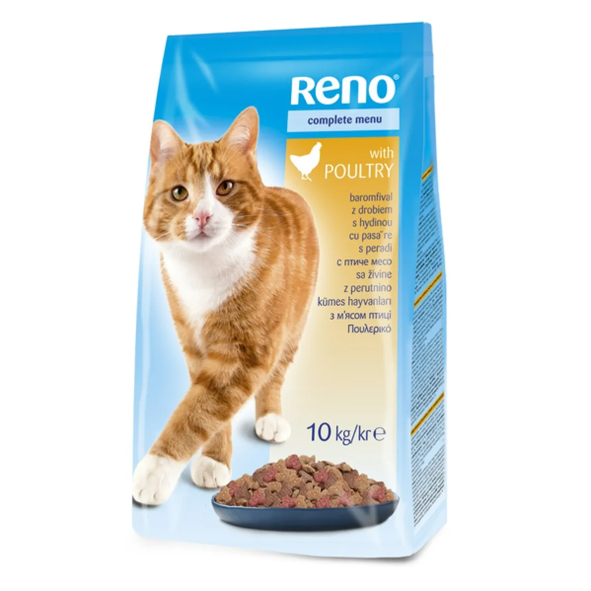 Hrana Pisici - Reno Hrana De Pisici Aroma Pui 10kg