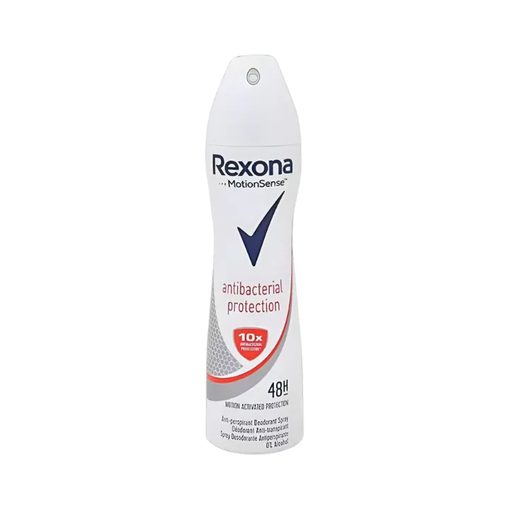 Deodorant Spray - REXONA MOTIONSENSE ANTIPERSPIRANT DEO 200ML ANTIBACTERIAL PROTECTION