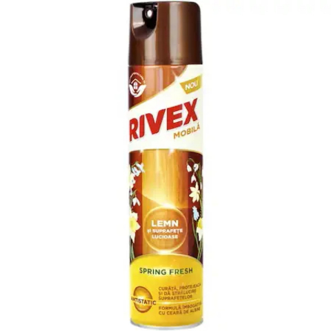 Solutii Curatare Mobila - Rivex Spray Mobila Spring Fresh 400ml