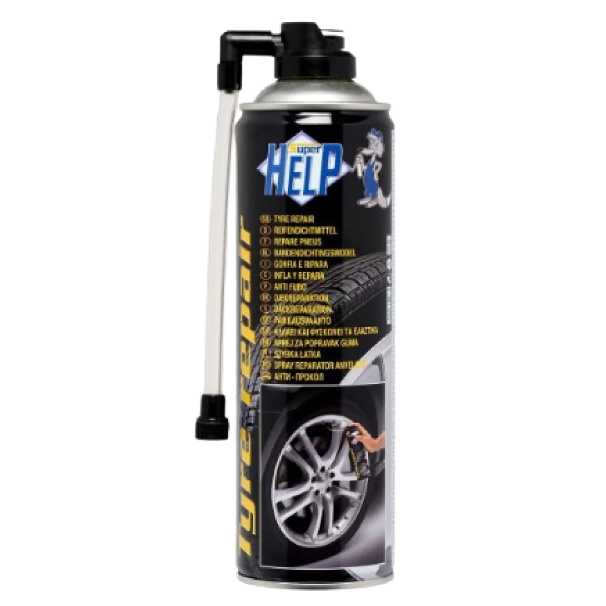 Cosmetica Auto - Rogroup Spray Reparat Si Umflat Anvelope Help 300ml (ch2909)