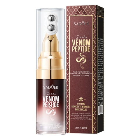 Ingrijire Personala - Sadoer Cremă Contur Ochi cu Peptide, Venin de Șarpe și Cofeină 25g